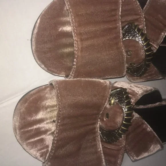 Magro Cardona velvet flats sandals - Picture 3 of 5